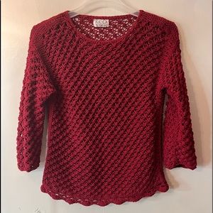 Rico Crocheted Sweater